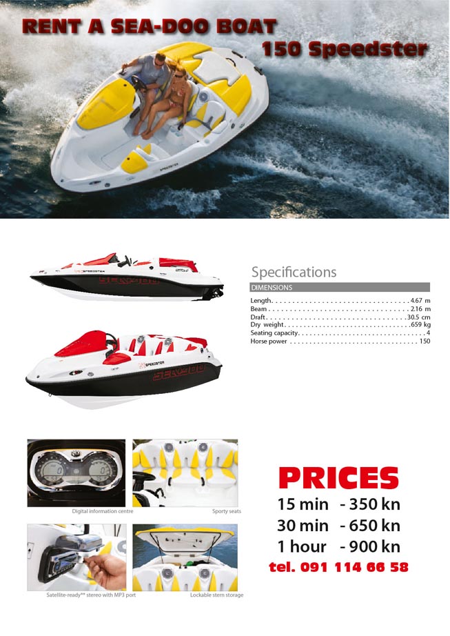 Rent a See-Doo Boat !!
